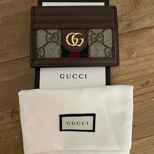 Authentic Gucci Ophidia GG card case